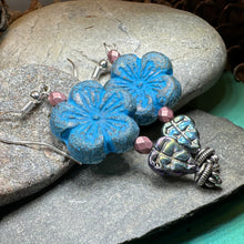 Load image into Gallery viewer, Celtic Spring Earrings, Celtic Jewelry, Crystal Jewelry, Wiccan Jewelry, Mom Gift, Sister Gift, Aunt Gift, Teacher Gift, Girlfriend Gift