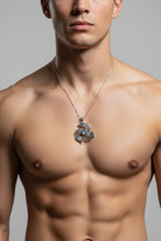 Load image into Gallery viewer, Celtic Bear Necklace, Bear Jewelry, Celtic Jewelry, Animal Jewelry, Viking Jewelry, Norse Jewelry, Wiccan Jewelry, Pagan Jewelry, Moonstone