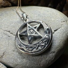 Load image into Gallery viewer, Moon And Star Necklace