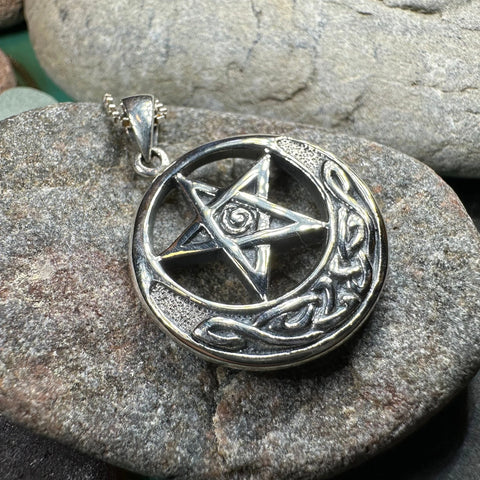 Load image into Gallery viewer, Moon And Star Necklace