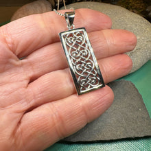 Load image into Gallery viewer, Celtic Knot Necklace, Celtic Jewelry, Irish Jewelry, Ireland Gift, Scotland Jewelry, Bridal Jewelry, Wife Gift, Mom Gift, Anniversary Gift