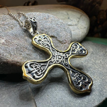 Load image into Gallery viewer, Alfred Celtic Cross Necklace