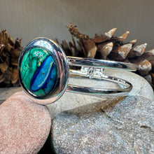 Load image into Gallery viewer, Scotland Heather Bracelet, Scottish Jewelry, Outlander Jewelry, Nature Jewelry, Friendship Gift, Mom Gift, Celtic Bracelet, Heather Gem Gift