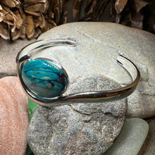 Load image into Gallery viewer, Scotland Heather Bracelet, Scottish Jewelry, Outlander Jewelry, Nature Jewelry, Friendship Gift, Mom Gift, Celtic Bracelet, Heather Gem Gift