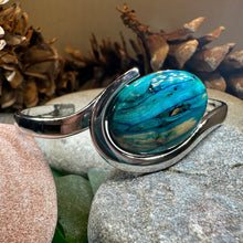 Load image into Gallery viewer, Scotland Heather Bracelet, Scottish Jewelry, Outlander Jewelry, Nature Jewelry, Friendship Gift, Mom Gift, Celtic Bracelet, Heather Gem Gift