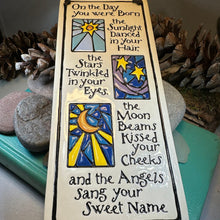 Load image into Gallery viewer, Birthday Wall Art, Encouragement Gift, Ceramic Wall Plaque, New Baby Gift, Graduation Gift, Baby Nursery Decor, Teenager Gift, Sobriety Gift