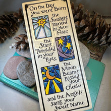 Load image into Gallery viewer, Birthday Wall Art, Encouragement Gift, Ceramic Wall Plaque, New Baby Gift, Graduation Gift, Baby Nursery Decor, Teenager Gift, Sobriety Gift