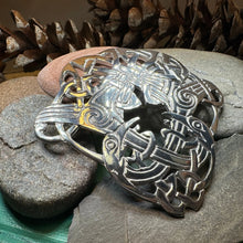 Load image into Gallery viewer, Large Celtic Cara Brooch
