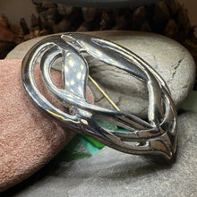 Load image into Gallery viewer, Celtic Knot Brooch, Celtic Jewelry, Irish Jewelry, Scotland Brooch, Celtic Brooch, Anniversary Gift, Celtic Pin, Ireland Gift, Norse Brooch