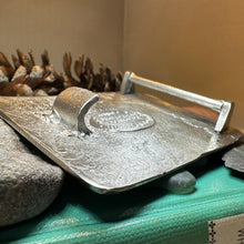 Load image into Gallery viewer, Celtic Kilt Belt Buckle, Irish Belt Buckle, Pewter Claddagh Buckle, Large Belt Buckle, Men's Celtic Gift, Celtic Knot Buckle, Bagpiper Gift