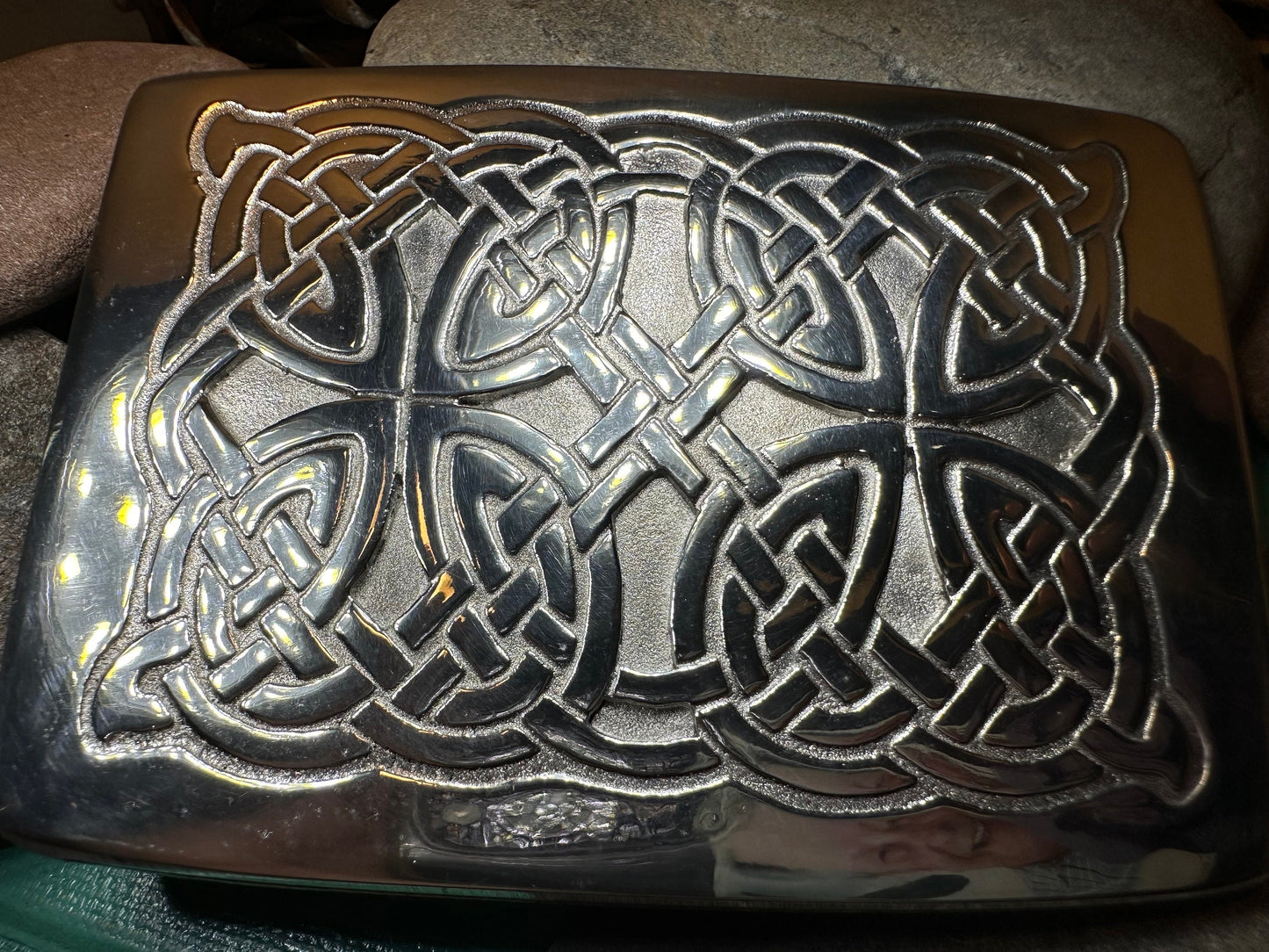 Celtic Kilt Belt Buckle - Handmade in Scotland — view 9