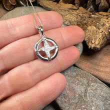 Load image into Gallery viewer, Saint Brigid's Cross, Celtic Cross Pendant, Religious Jewelry, Irish Jewelry, Bridal Jewelry, Anniversary Gift, St. Bridget's Cross Jewelry