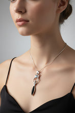 Load image into Gallery viewer, Goddess Necklace, Danu Pendant, Celtic Jewelry, Anniversary Gift, Celestial Jewelry, Moonstone Necklace, Irish Jewelry, Mom Gift, Wife Gift