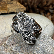 Load image into Gallery viewer, Celtic Raven Ring