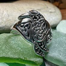 Load image into Gallery viewer, Celtic Raven Ring
