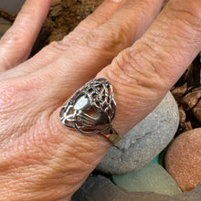 Load image into Gallery viewer, Claddagh Ring, Celtic Ring, Irish Jewelry, Celtic Knot Jewelry, Ireland Ring, Irish Dance Gift, Anniversary Gift, Bridal Ring, Statement
