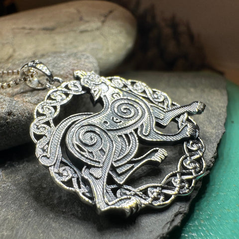 Load image into Gallery viewer, Wolf Spirit Necklace