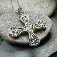 Load image into Gallery viewer, Alfred Celtic Cross Necklace
