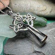 Load image into Gallery viewer, Catherine Celtic Cross Necklace