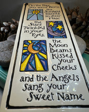 Load image into Gallery viewer, Birthday Wall Art, Encouragement Gift, Ceramic Wall Plaque, New Baby Gift, Graduation Gift, Baby Nursery Decor, Teenager Gift, Sobriety Gift