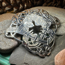 Load image into Gallery viewer, Large Celtic Cara Brooch