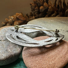 Load image into Gallery viewer, Celtic Knot Brooch, Celtic Jewelry, Irish Jewelry, Scotland Brooch, Celtic Brooch, Anniversary Gift, Celtic Pin, Ireland Gift, Norse Brooch