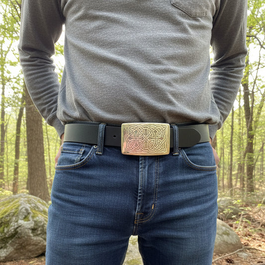 Celtic Kilt Belt Buckle - Handmade in Scotland — view 10