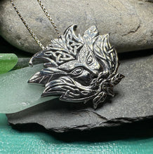 Load image into Gallery viewer, Celtic Green Man Necklace