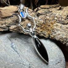 Load image into Gallery viewer, Goddess Necklace, Danu Pendant, Celtic Jewelry, Anniversary Gift, Celestial Jewelry, Moonstone Necklace, Irish Jewelry, Mom Gift, Wife Gift