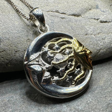 Load image into Gallery viewer, Golden Universe Sun & Moon Necklace