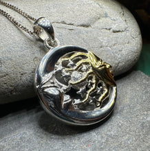 Load image into Gallery viewer, Golden Universe Sun & Moon Necklace