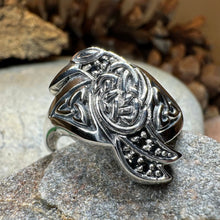 Load image into Gallery viewer, Celtic Raven Ring