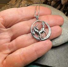 Load image into Gallery viewer, Unicorn Necklace, Scotland Jewelry, Fantasy Necklace, Gift for Her, Mythical Creature, Graduation Gift, Anniversary Gift, Scottish Gift