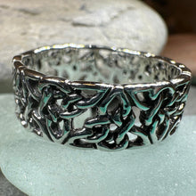 Load image into Gallery viewer, Trinity Knot Ring, Celtic Ring, Promise Ring, Silver Man's Ring, Irish Ring, Irish Dance Gift, Anniversary Gift, Ireland Ring, Silver Band