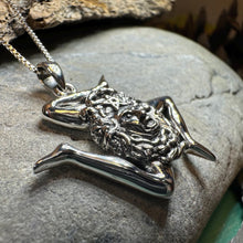 Load image into Gallery viewer, Trinacria Necklace, Italian Triskelion Pendant, Mystical Jewelry, Sicilian Symbol, Pagan Pendant, Sicily Gift, Medusa Pendant