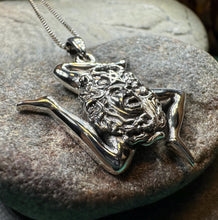 Load image into Gallery viewer, Trinacria Necklace, Italian Triskelion Pendant, Mystical Jewelry, Sicilian Symbol, Pagan Pendant, Sicily Gift, Medusa Pendant