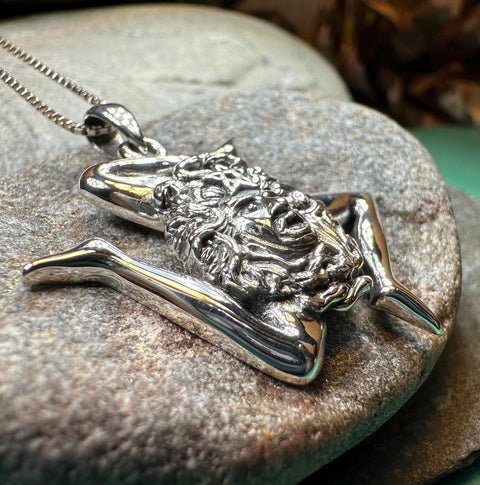 Load image into Gallery viewer, Trinacria Necklace, Italian Triskelion Pendant, Mystical Jewelry, Sicilian Symbol, Pagan Pendant, Sicily Gift, Medusa Pendant