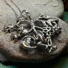 Load image into Gallery viewer, Cimaruta Pendant, Italian Jewelry, Wiccan Jewelry, Celtic Pagan Pendant, Witch Gift, Protection Charm, Evil Eye Amulet, Stregheria Jewelry