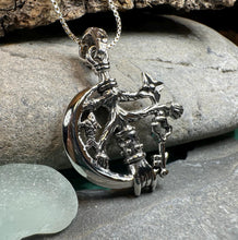 Load image into Gallery viewer, Cimaruta Pendant, Italian Jewelry, Wiccan Jewelry, Celtic Pagan Pendant, Witch Gift, Protection Charm, Evil Eye Amulet, Stregheria Jewelry