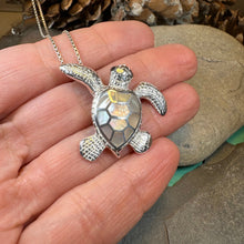 Load image into Gallery viewer, Abalone Turtle Necklace