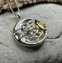 Load image into Gallery viewer, Golden Universe Sun & Moon Necklace