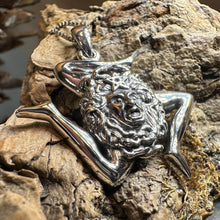 Load image into Gallery viewer, Trinacria Necklace, Italian Triskelion Pendant, Mystical Jewelry, Sicilian Symbol, Pagan Pendant, Sicily Gift, Medusa Pendant