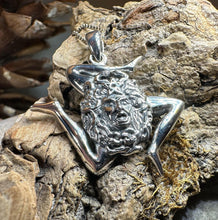 Load image into Gallery viewer, Trinacria Necklace, Italian Triskelion Pendant, Mystical Jewelry, Sicilian Symbol, Pagan Pendant, Sicily Gift, Medusa Pendant