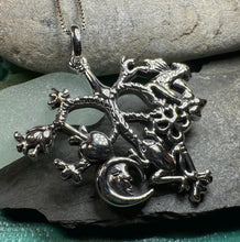 Load image into Gallery viewer, Cimaruta Pendant, Italian Jewelry, Wiccan Jewelry, Celtic Pagan Pendant, Witch Gift, Protection Charm, Evil Eye Amulet, Stregheria Jewelry