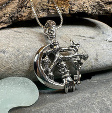 Load image into Gallery viewer, Cimaruta Pendant, Italian Jewelry, Wiccan Jewelry, Celtic Pagan Pendant, Witch Gift, Protection Charm, Evil Eye Amulet, Stregheria Jewelry