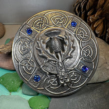 Load image into Gallery viewer, Scottish Pride Thistle Plaid Pin