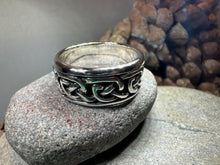 Load image into Gallery viewer, Celtic Ring, Irish Wedding Ring, Silver Scottish Ring, Large Irish Ring, Promise Ring, Anniversary Gift, Wedding Band, Ireland Gift