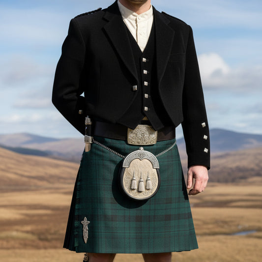 Celtic Viking Kilt Belt Buckle - Handmade in Scotland — view 2
