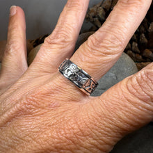 Load image into Gallery viewer, Celtic Ring, Irish Wedding Ring, Ireland Ring, Claddagh Ring, Irish Ring, Promise Ring, Anniversary Gift, Silver Wedding Band, Ireland Gift
