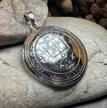 Load image into Gallery viewer, Archangel Raphael Sigil Pendant, Angel Necklace, Spiritual Jewelry, Kabbalah Necklace, Guardian Angel, Recovery Jewelry, Protection Charm